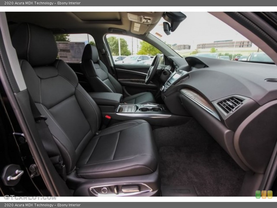 Ebony Interior Front Seat for the 2020 Acura MDX Technology #136496395