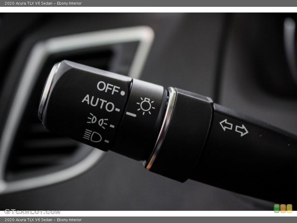 Ebony Interior Controls for the 2020 Acura TLX V6 Sedan #136496923