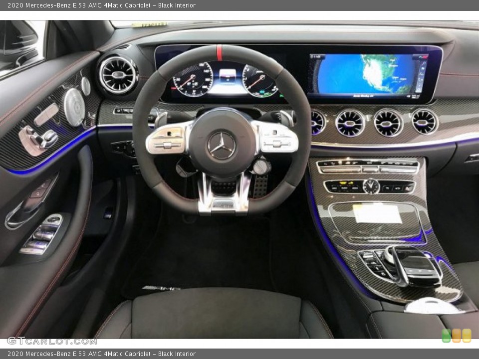 Black Interior Dashboard for the 2020 Mercedes-Benz E 53 AMG 4Matic Cabriolet #136498735