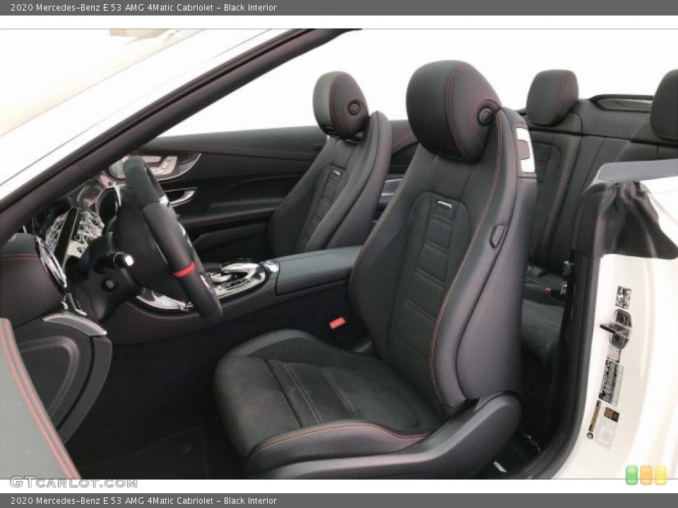 Black Interior Photo for the 2020 Mercedes-Benz E 53 AMG 4Matic Cabriolet #136498903