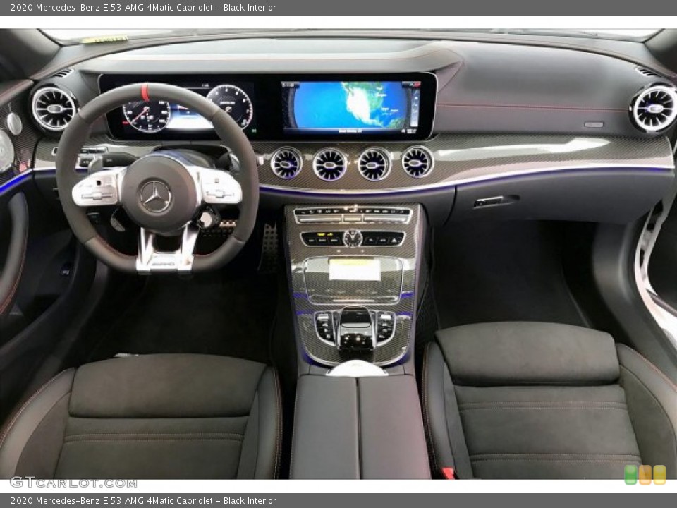 Black Interior Dashboard for the 2020 Mercedes-Benz E 53 AMG 4Matic Cabriolet #136498948