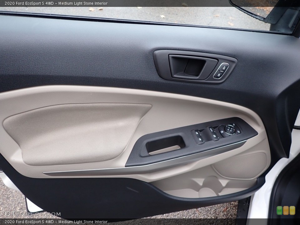 Medium Light Stone Interior Door Panel for the 2020 Ford EcoSport S 4WD #136502833
