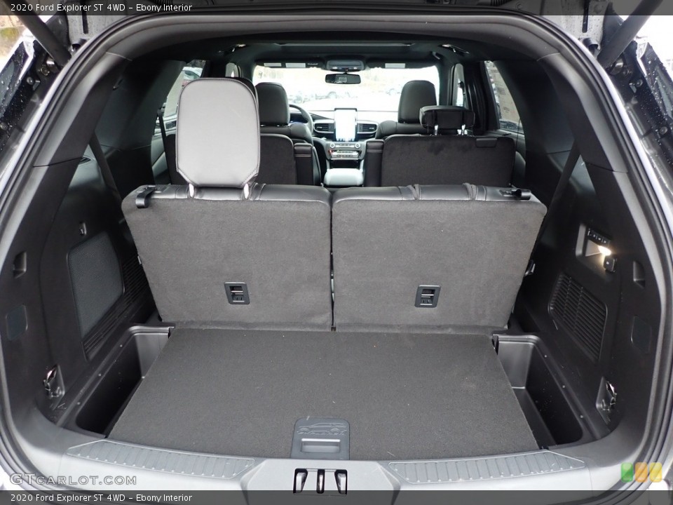 Ebony Interior Trunk for the 2020 Ford Explorer ST 4WD #136503901