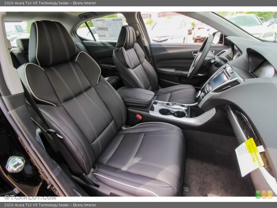 Ebony Interior Front Seat for the 2020 Acura TLX V6 Technology Sedan #136507426