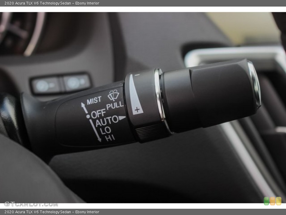 Ebony Interior Controls for the 2020 Acura TLX V6 Technology Sedan #136507657