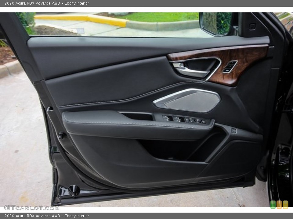 Ebony Interior Door Panel for the 2020 Acura RDX Advance AWD #136508557