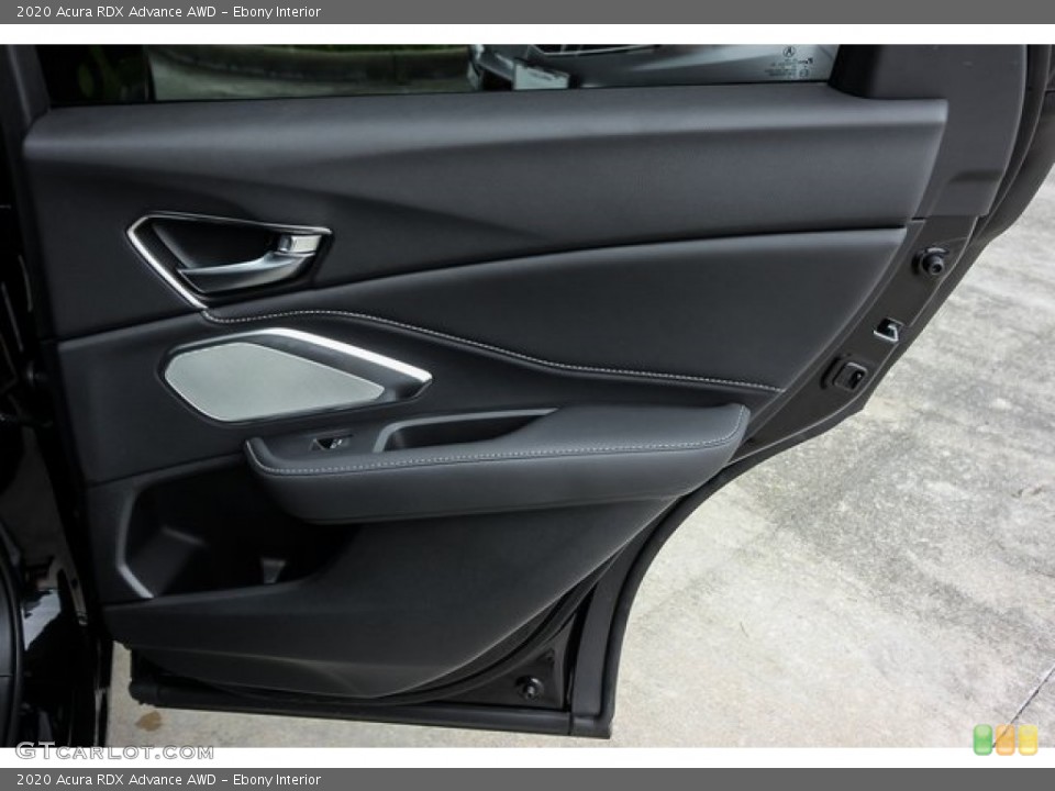 Ebony Interior Door Panel for the 2020 Acura RDX Advance AWD #136508605