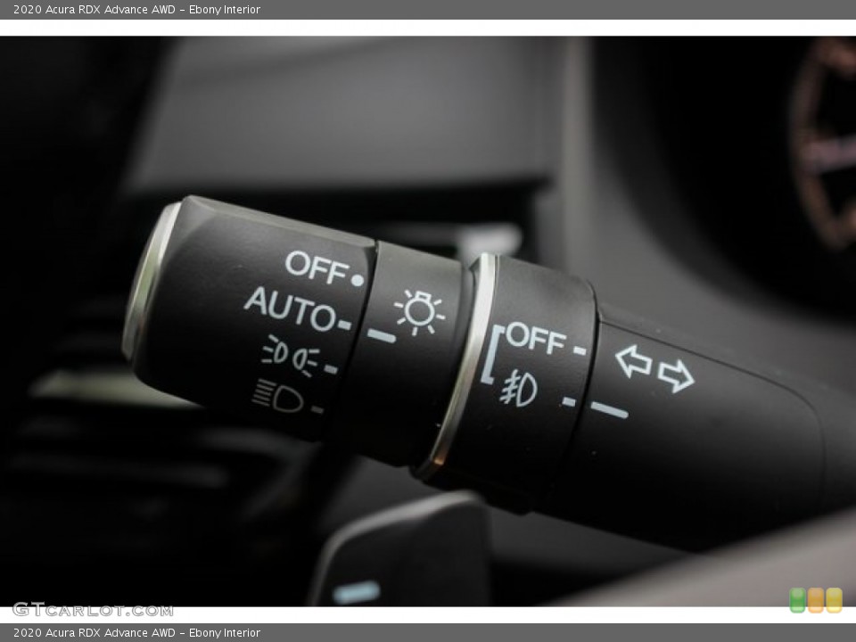 Ebony Interior Controls for the 2020 Acura RDX Advance AWD #136508806