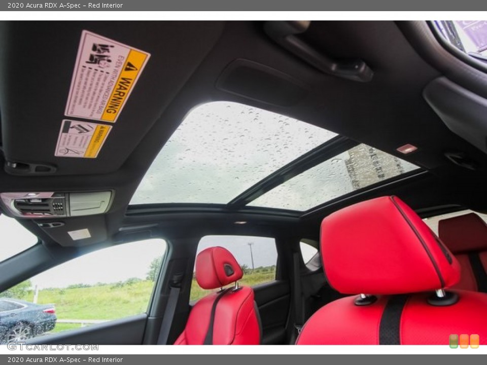 Red Interior Sunroof for the 2020 Acura RDX A-Spec #136510228
