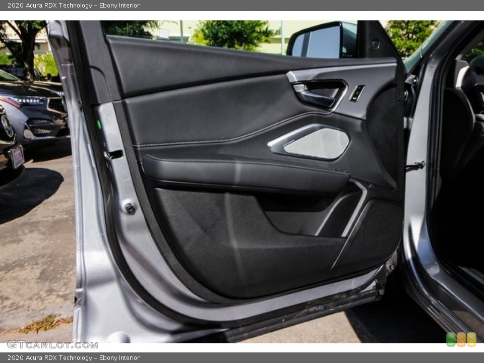 Ebony Interior Door Panel for the 2020 Acura RDX Technology #136512385