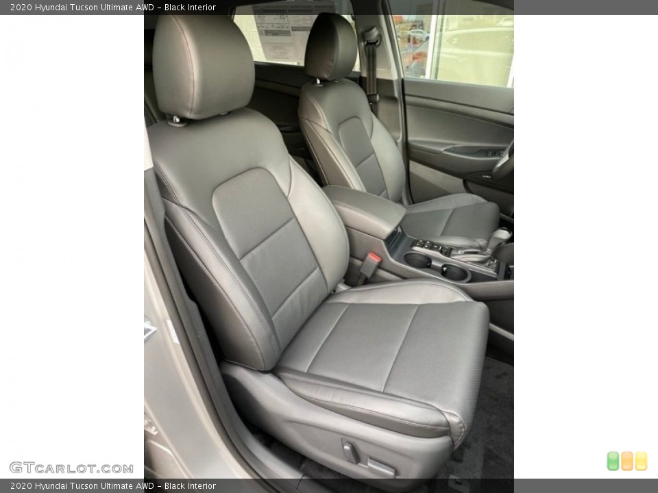 Black Interior Front Seat for the 2020 Hyundai Tucson Ultimate AWD #136512622