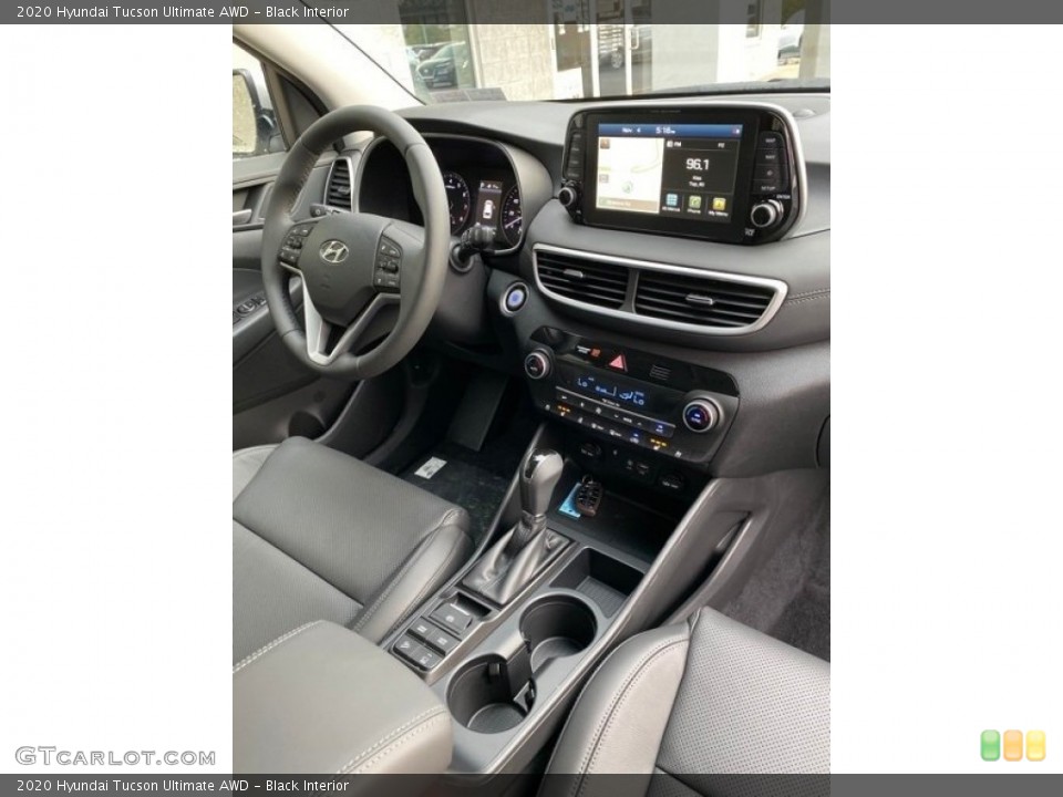 Black Interior Dashboard for the 2020 Hyundai Tucson Ultimate AWD #136512643