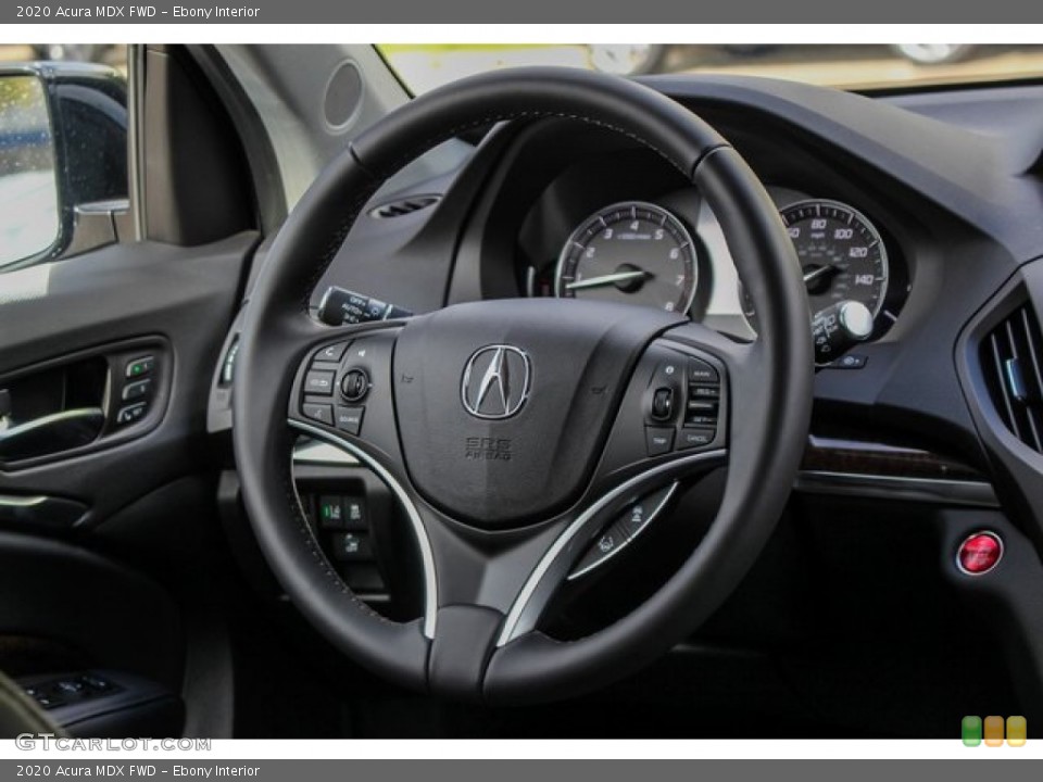 Ebony Interior Steering Wheel for the 2020 Acura MDX FWD #136516876