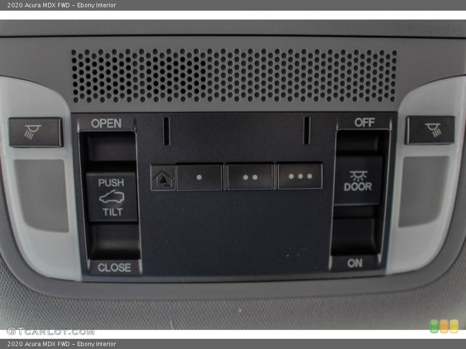 Ebony Interior Controls for the 2020 Acura MDX FWD #136517098