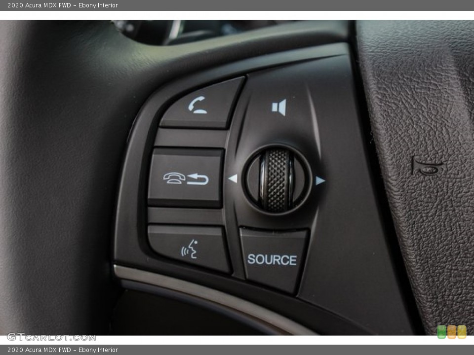 Ebony Interior Steering Wheel for the 2020 Acura MDX FWD #136517701