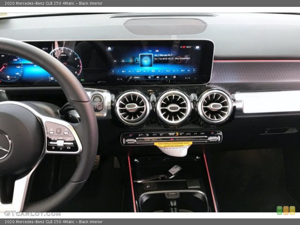 Black Interior Controls for the 2020 Mercedes-Benz GLB 250 4Matic #136519486