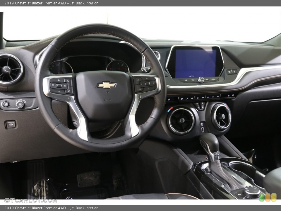Jet Black Interior Dashboard for the 2019 Chevrolet Blazer Premier AWD #136527088