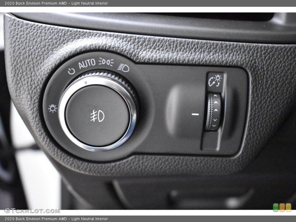 Light Neutral Interior Controls for the 2020 Buick Envision Premium AWD #136536090