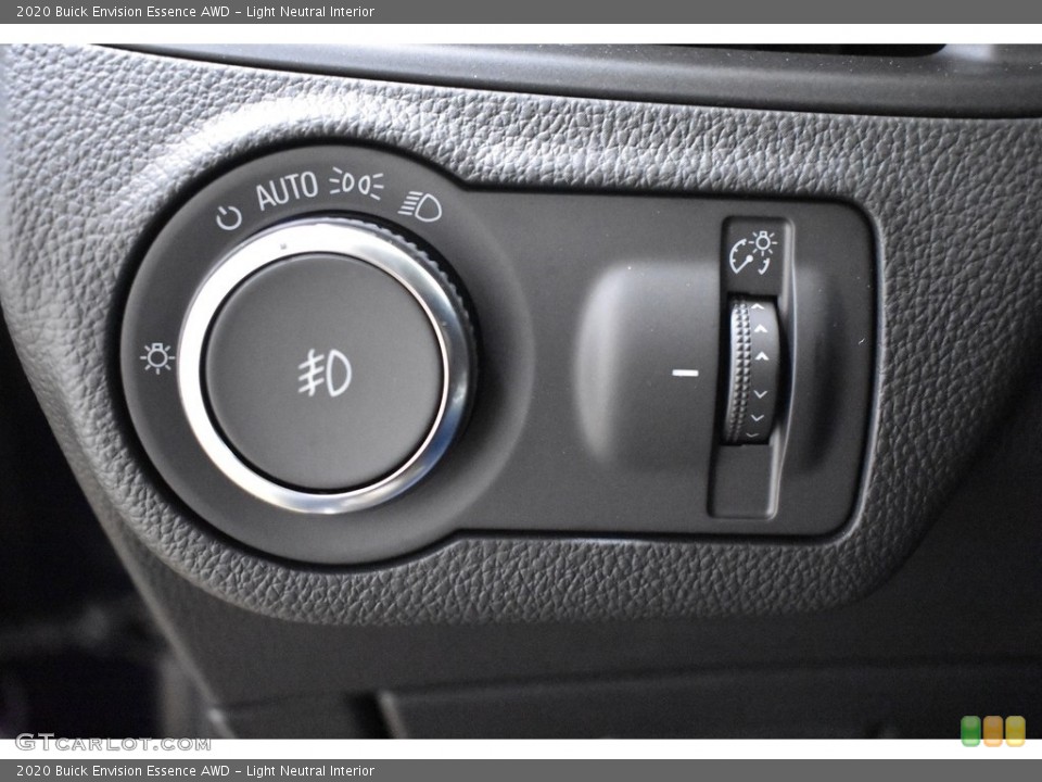 Light Neutral Interior Controls for the 2020 Buick Envision Essence AWD #136536447