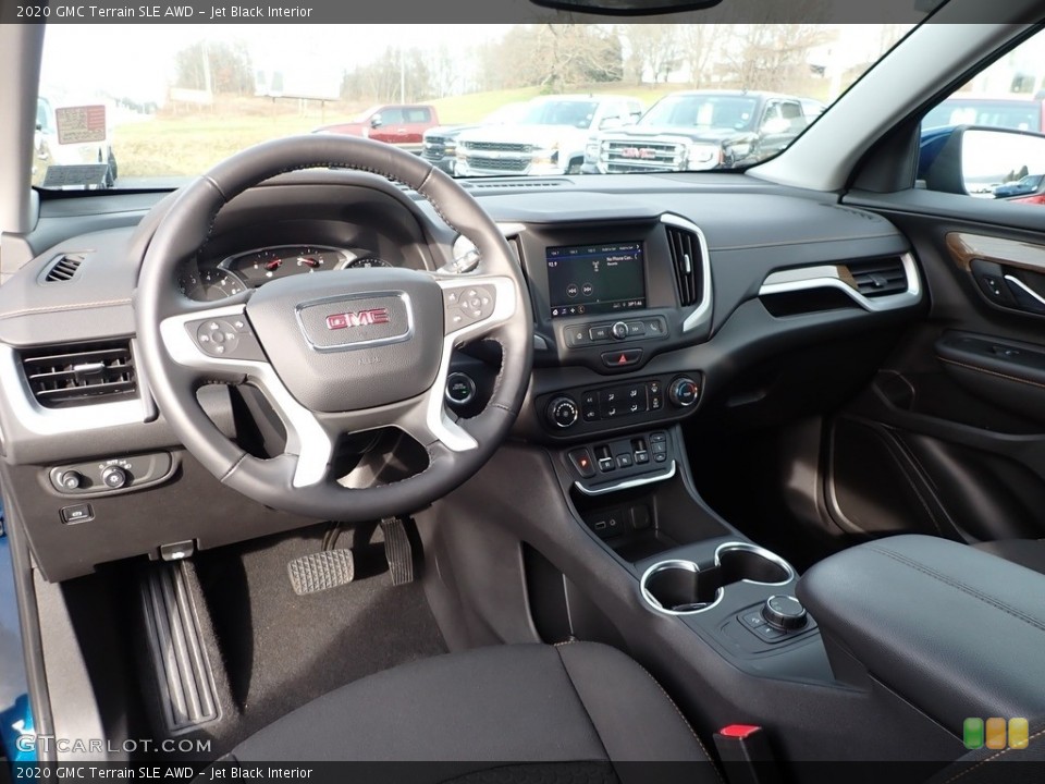 Jet Black Interior Dashboard for the 2020 GMC Terrain SLE AWD #136546500
