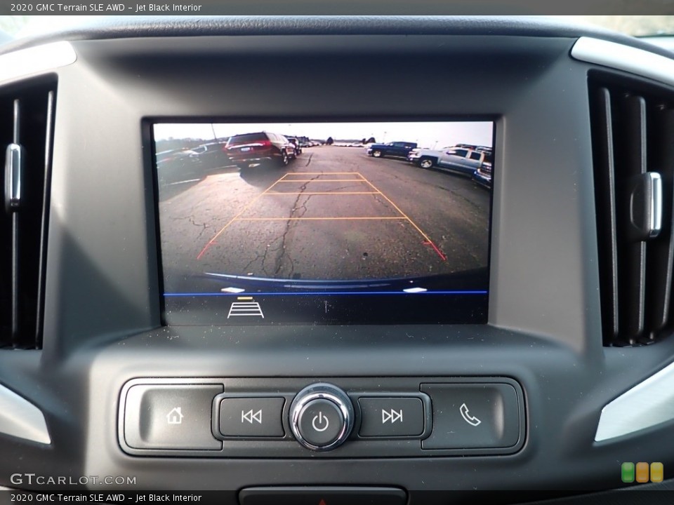 Jet Black Interior Controls for the 2020 GMC Terrain SLE AWD #136546716