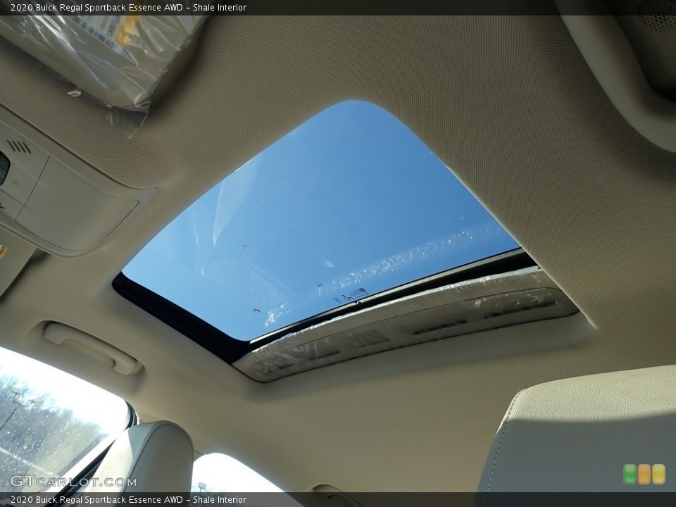 Shale Interior Sunroof for the 2020 Buick Regal Sportback Essence AWD #136549062