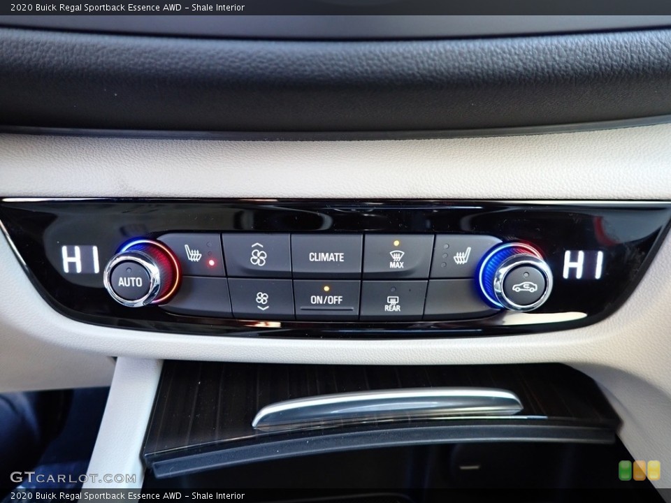 Shale Interior Controls for the 2020 Buick Regal Sportback Essence AWD #136549110