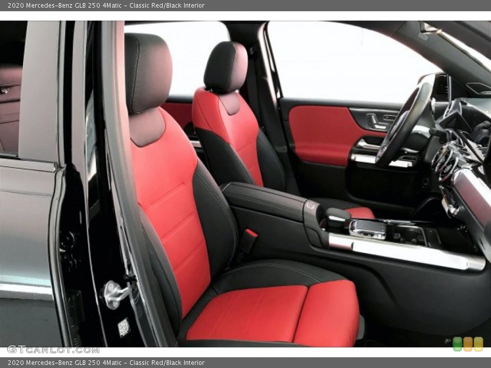 Classic Red/Black Interior Photo for the 2020 Mercedes-Benz GLB 250 4Matic #136552175