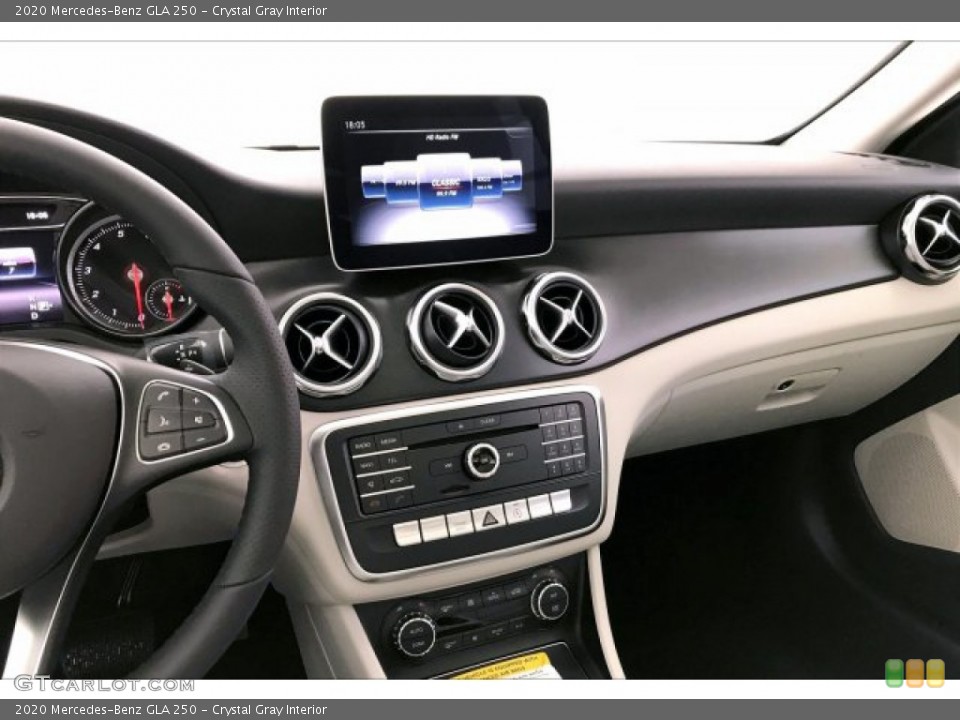 Crystal Gray Interior Dashboard for the 2020 Mercedes-Benz GLA 250 #136553048