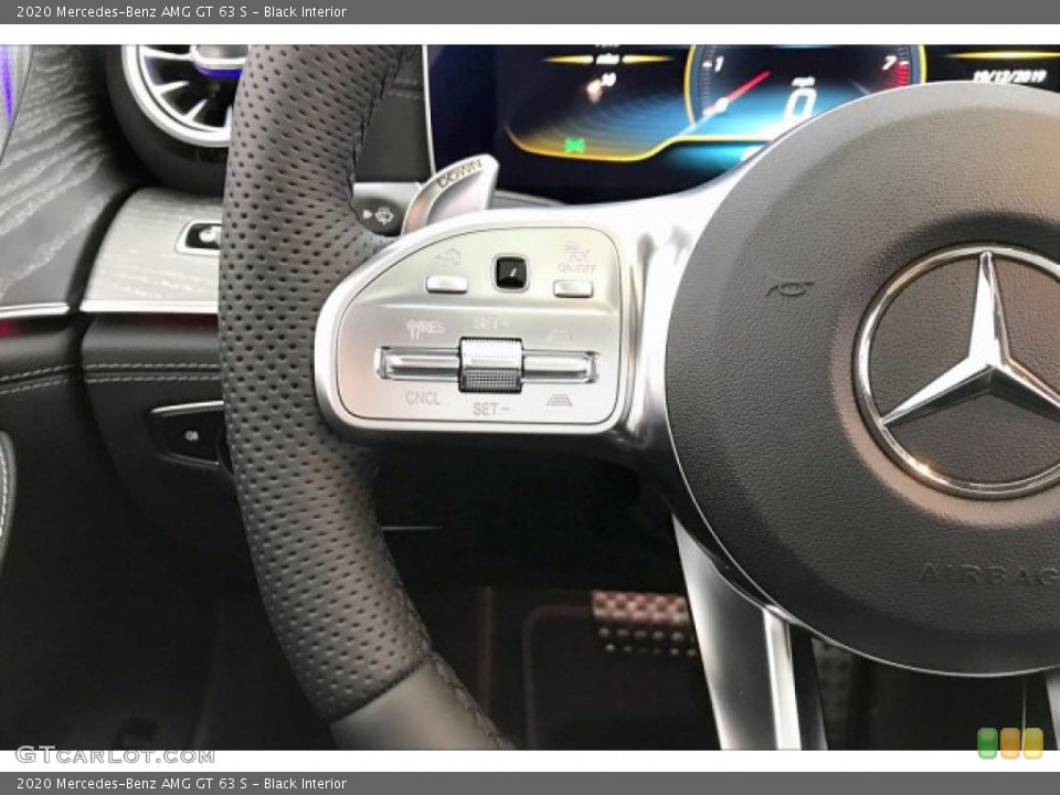 Black Interior Steering Wheel for the 2020 Mercedes-Benz AMG GT 63 S #136553930