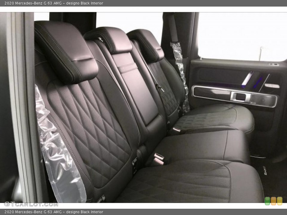 designo Black Interior Rear Seat for the 2020 Mercedes-Benz G 63 AMG #136562198