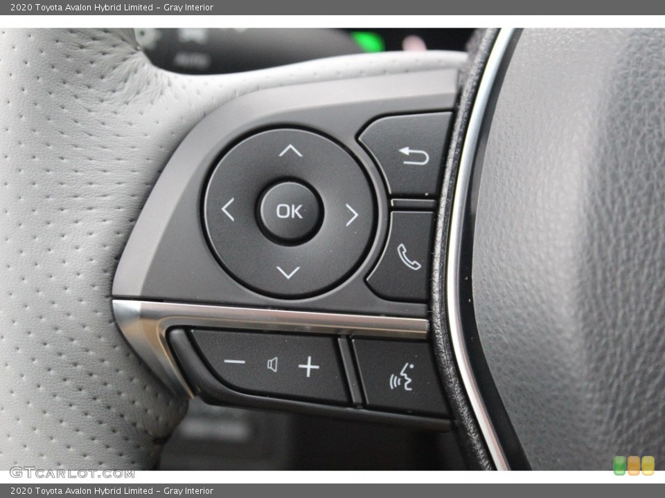 Gray Interior Steering Wheel for the 2020 Toyota Avalon Hybrid Limited #136567073