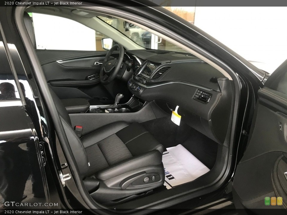 Jet Black Interior Front Seat for the 2020 Chevrolet Impala LT #136569767