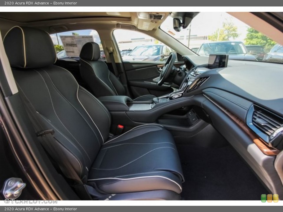 Ebony Interior Front Seat for the 2020 Acura RDX Advance #136571648
