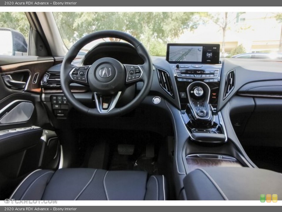 Ebony Interior Dashboard for the 2020 Acura RDX Advance #136571687