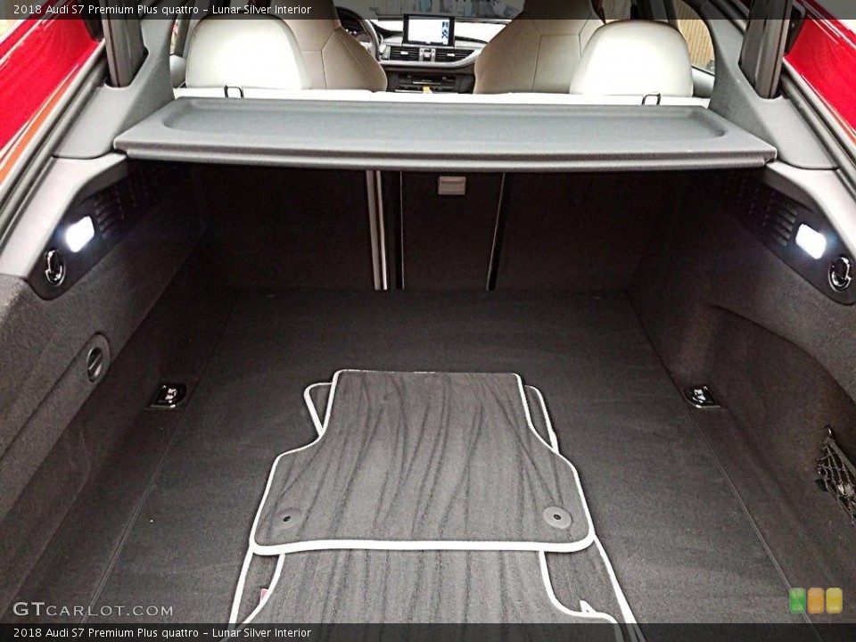 Lunar Silver Interior Trunk for the 2018 Audi S7 Premium Plus quattro #136571759