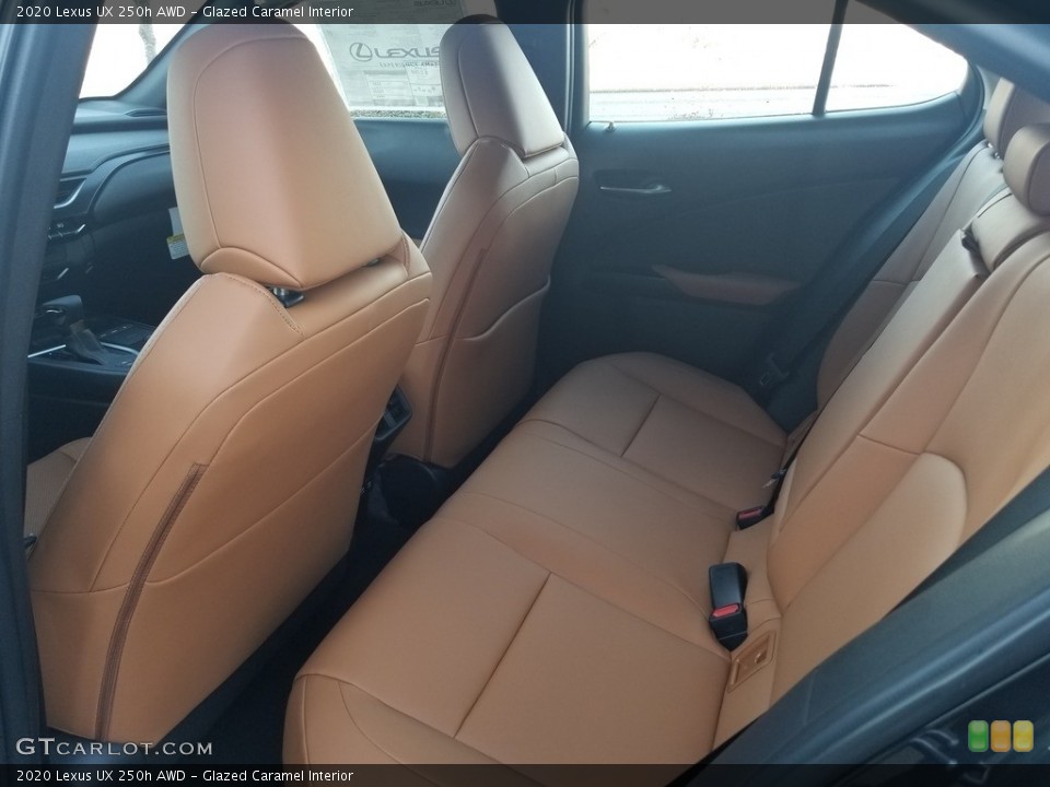 Glazed Caramel Interior Rear Seat for the 2020 Lexus UX 250h AWD #136575836