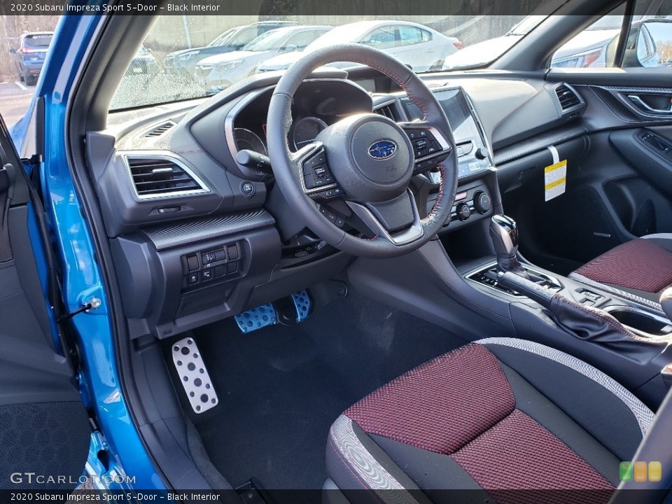 Black Interior Photo for the 2020 Subaru Impreza Sport 5-Door #136576322
