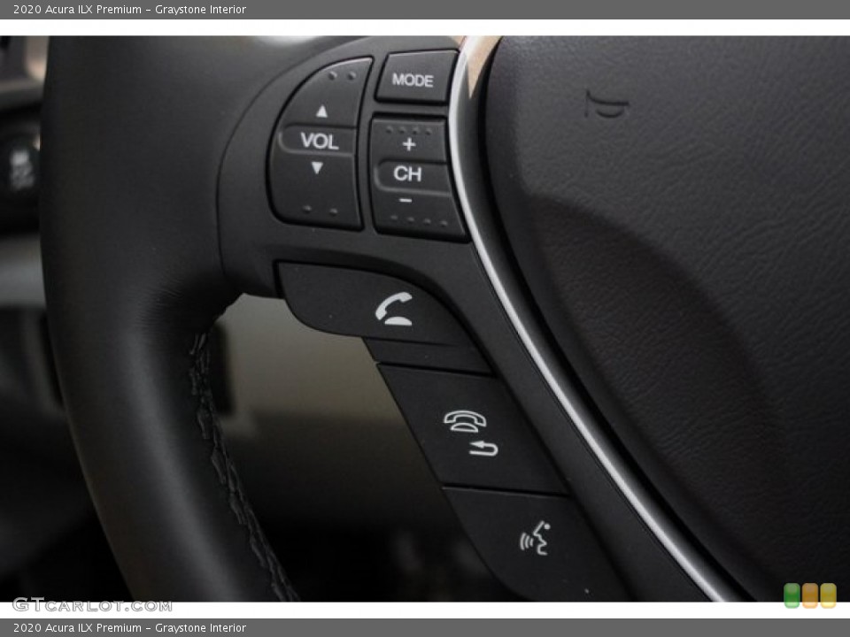 Graystone Interior Steering Wheel for the 2020 Acura ILX Premium #136579394
