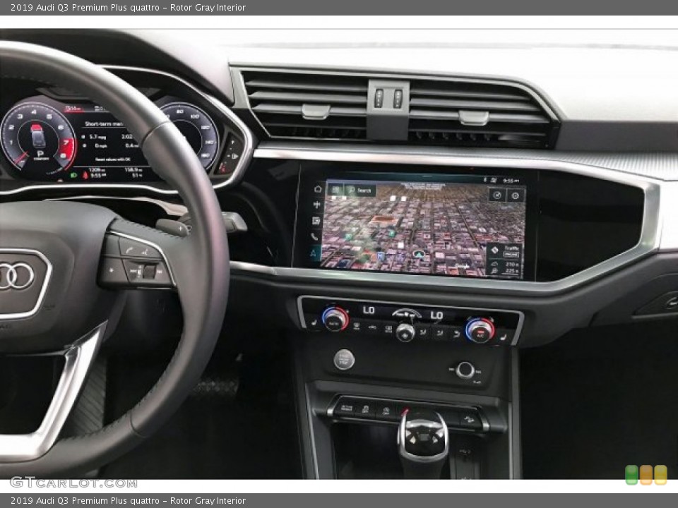 Rotor Gray Interior Navigation for the 2019 Audi Q3 Premium Plus quattro #136588041