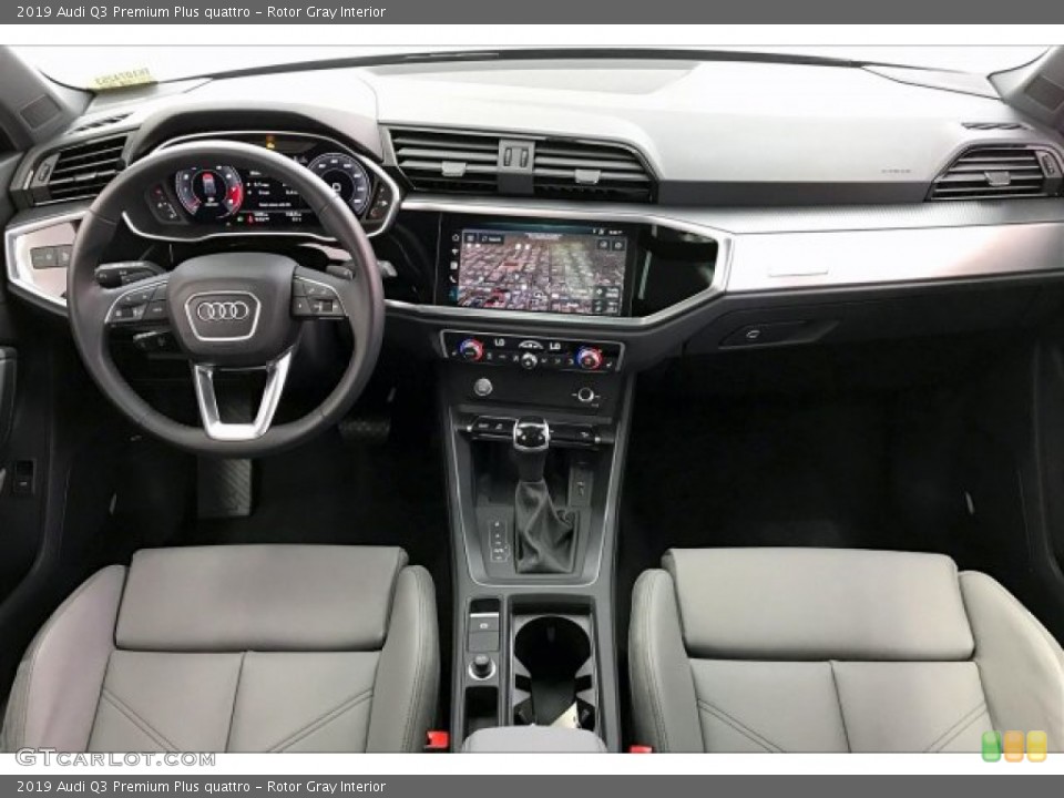 Rotor Gray Interior Dashboard for the 2019 Audi Q3 Premium Plus quattro #136588185