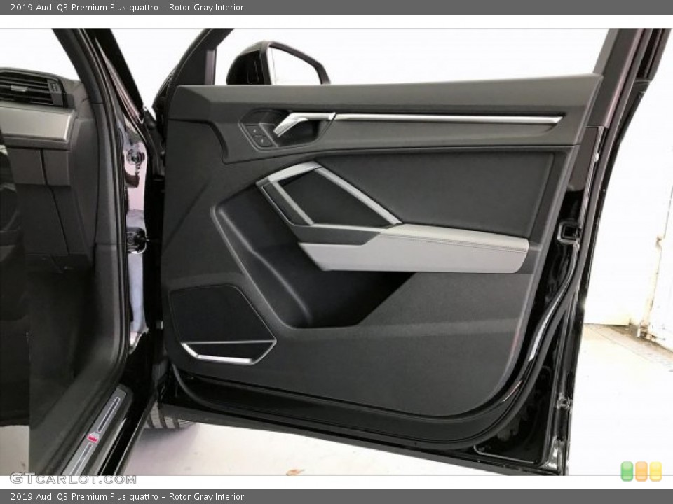 Rotor Gray Interior Door Panel for the 2019 Audi Q3 Premium Plus quattro #136588332