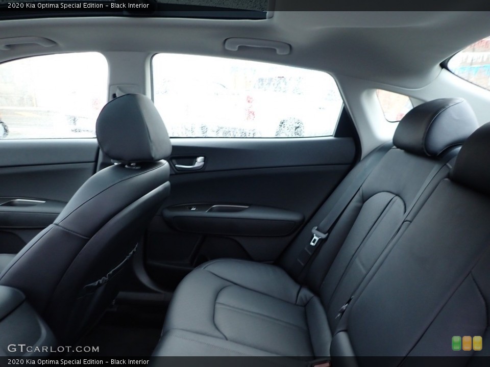 Black Interior Rear Seat for the 2020 Kia Optima Special Edition #136600975