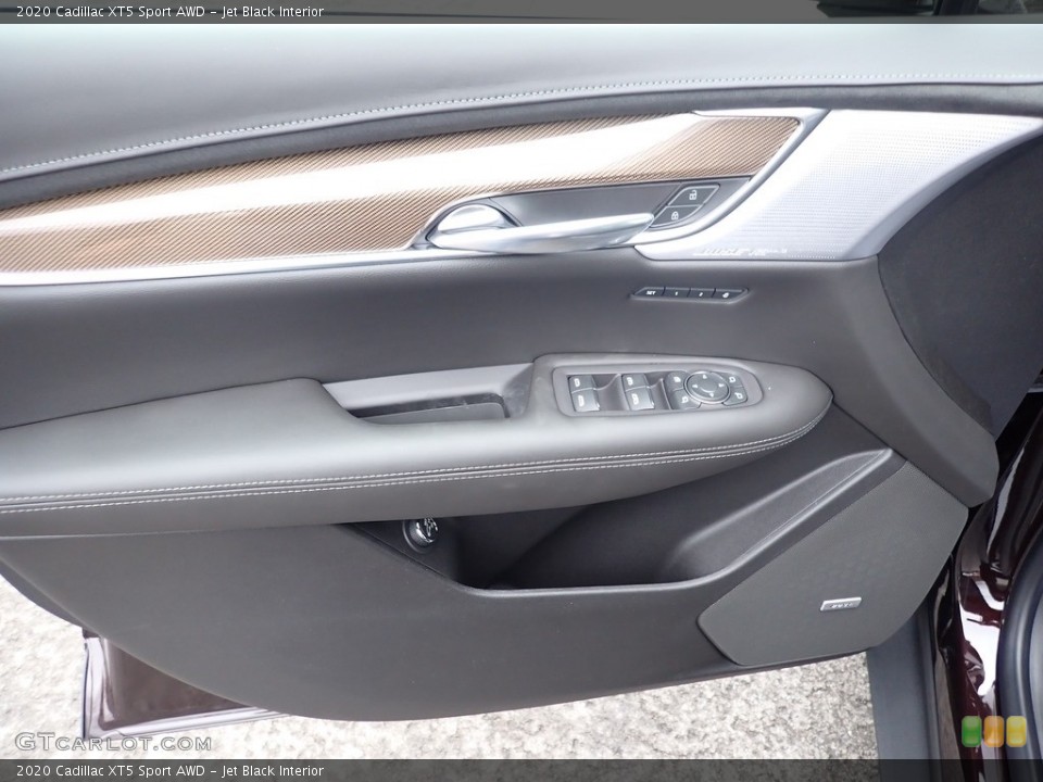 Jet Black Interior Door Panel for the 2020 Cadillac XT5 Sport AWD #136603215