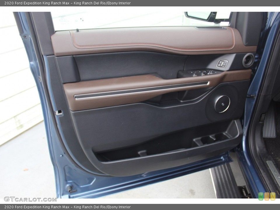 King Ranch Del Rio/Ebony Interior Door Panel for the 2020 Ford Expedition King Ranch Max #136604184