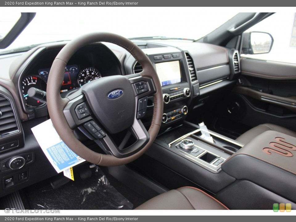 King Ranch Del Rio/Ebony Interior Dashboard for the 2020 Ford Expedition King Ranch Max #136604274