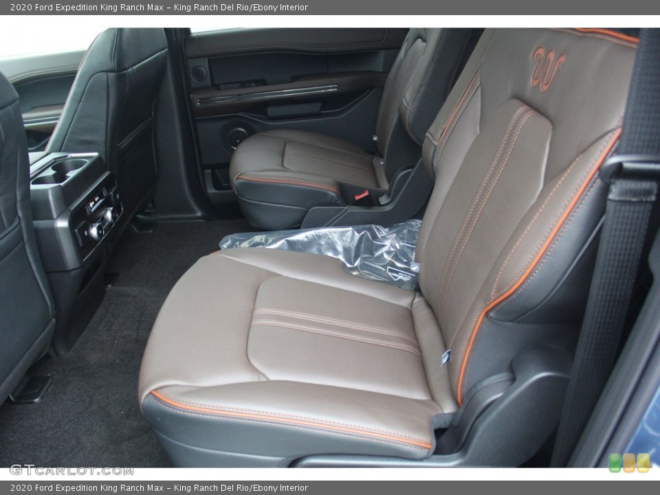 King Ranch Del Rio/Ebony Interior Rear Seat for the 2020 Ford Expedition King Ranch Max #136604604
