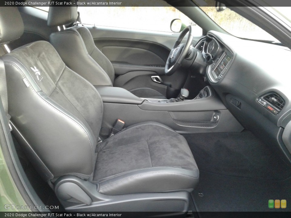 Black w/Alcantara Interior Photo for the 2020 Dodge Challenger R/T Scat Pack #136604967