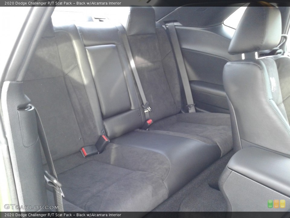 Black w/Alcantara Interior Rear Seat for the 2020 Dodge Challenger R/T Scat Pack #136605063