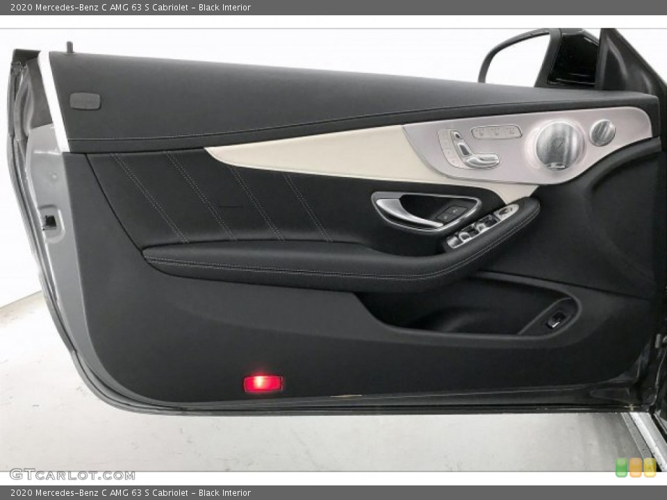Black Interior Door Panel for the 2020 Mercedes-Benz C AMG 63 S Cabriolet #136609848